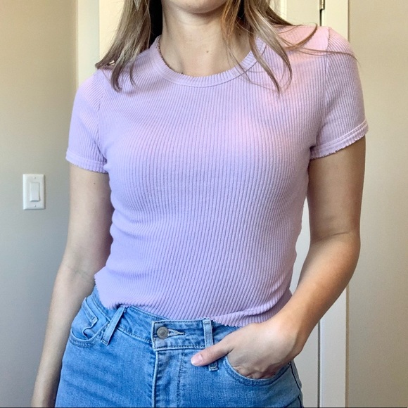 Urban Outfitters Ribbed T-Shirt - Picture 3 of 9